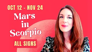 Mars in Scorpio • ALL SIGNS HOROSCOPES