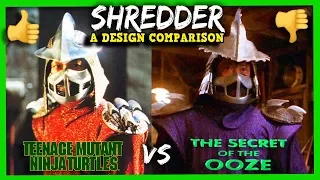 The Shredder 1990/1991, How His Look Was Changed