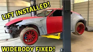 Auction Drift Car Gets Widebody Repaired!!!