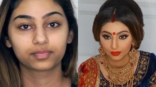 Indian/Bollywood/South Asian Bridal Makeup - Start to finish @blueroseartisrty