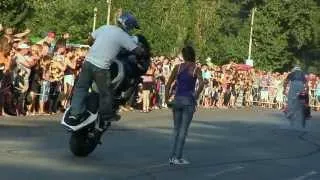 Мото-шоу "Тачанка 2012", г. Каховка, stuntriding