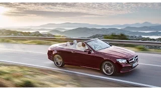 Mercedes Benz E Class Cabriolet / Мировая премьера!