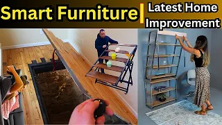 Smart Furniture | Ingenious Space Saving Designs And Hidden Doors Ep:26