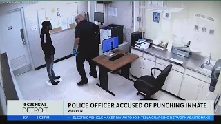 Warren police officer charged with assaulting inmate