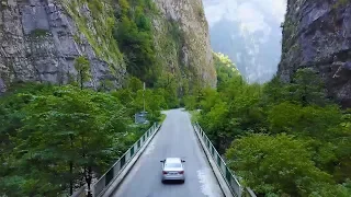 Абхазия на автомобиле. ТОП обзор. Abkhazia road trip.