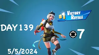 Day 139 of Playing Fortnite for a Year Straight (139/365) Zero Build