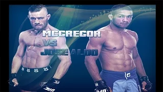 Самый быстрый нокаут титульном бою McGregor vs Jose Aldo