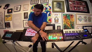 RHINO - Within You (Feat. Elias) - Akai MPC Live, Ableton Push2 - Live Session