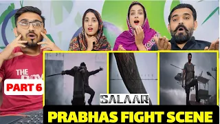 SALAAR Mass Prabhas Fight Scene - Part 6 Reaction | Pritviraj, Shruthi Haasan, Prashanth Neel.