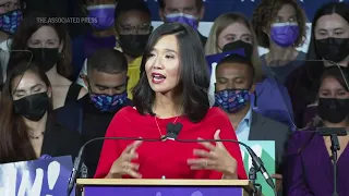 Wu voted Boston's 1st woman, Asian American mayor