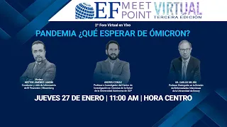 EF Meet Point. Pandemia ¿qué esperar de ómicron?