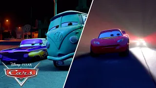 Chase Through Radiator Springs | Pixar Cars