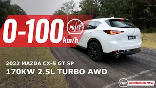 2022 Mazda CX-5 GT SP (2.5 turbo) 0-100km/h & engine sound