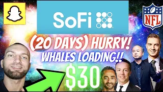 SOFI STOCK WHALES 🐳 ARE LOADING!🔥🔥 (20 DAYS) FROM EARNINGS! THIS IS WHAT YOU NEED TO KNOW!