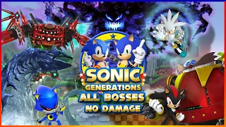 Sonic Generations - All Bosses - Hard Mode (S Rank) No Damage