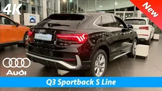 Audi Q3 Sportback 2020 (S Line) - FULL in-depth review in 4K | Interior - Exterior vs Q3