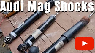 Magnetic Ride Audi Shock Absorbers Fault (Electronic shocks)