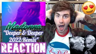 Madonna - Deeper & Deeper (David's Radio Edit) [2022 Remaster] | First Time Reaction!