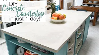 Fast DIY Concrete Countertops