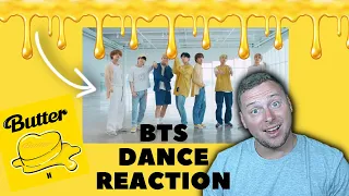 THESE GUYS ARE SMOOTH !! BTS Dance Choreography to butter DANCER REACTION