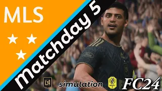 MLS - LAFC vs NASHVILLE SC - SIMULATION (PS5)