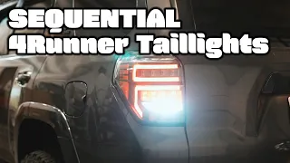 5th Gen 4Runner Sequential Turn Signal Taillights - Anzo 5G 4R Taillights