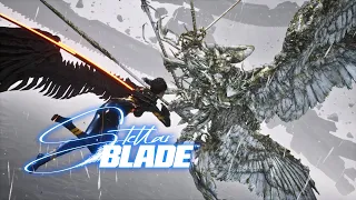 Stellar Blade - Elder Naytiba No Damage Boss Fight (NG+, Hard, No Beta & Burst Skills)