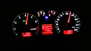 Audi A3 8L 1,6 Facelift 0-100 acceleration