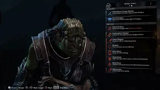 Middle-earth: Shadow of Mordor - my forfeit ps5