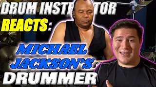 Drum Instructor Reacts to Michael Jackson's Drummer Jonathan Moffett performing Smooth Criminal