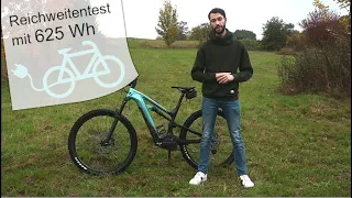 E Bike Reichweitentest-Wie weit kommen wir mit 625Wh? Cannondale Moterra Bosch Performance Line CX