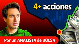 MEJORES ACCIONES EN MÍNIMOS de 52 semanas | 4+ Oportunidades de inversión