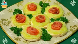 Ну, оОчень вкусная - Закуска - Бутерброды из Красной рыбы!