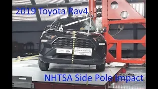 2019-2024 Toyota RAV4 / Venza NHTSA Side Pole Crash Test