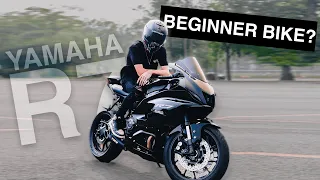 Is the Yamaha R7 a BEGINNER BIKE? | R7 as a FIRST BIKE?