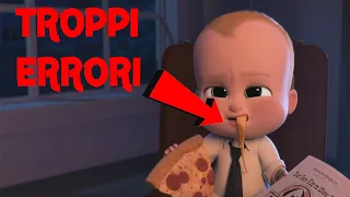 TROPPI ERRORI STUPIDI in "Baby Boss" *IMBARAZZANTE*