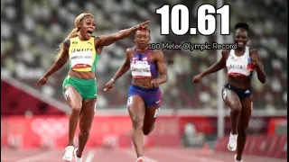 Elaine Thompson Breaks Flo-Jo's Record 100M [Olympic Record]