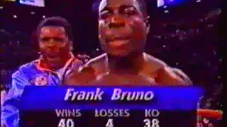 Mike Tyson-Frank Bruno II highlights boxing video