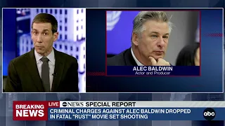 Charges dropped against Alec Baldwin in 'Rust' film fatal shooting