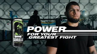 Khabib Nurmagomedov & Gorilla Energy  - the energy of winner