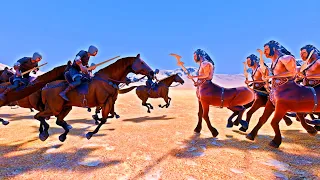 Cavalry Charge vs Centaurus Charge Who will win? - Ultimate Epic Battle Simulator UEBS 4K
