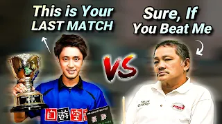 Very Confident PLAYER Gets SCHOOLED by The Great EFREN REYES