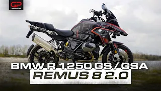 REMUS 8 2.0 Auspuff für die BMW R1200/R1250 GS/GSA – MIT EG-ZULASSUNG (EURO5)