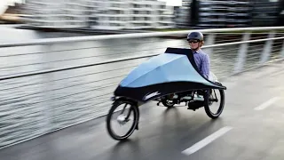 Incredible Bicycle Cars   Human Powered Electric Hybrid Vehicle!!