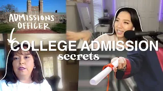 former college admission officer tells all, college application tips & secrets