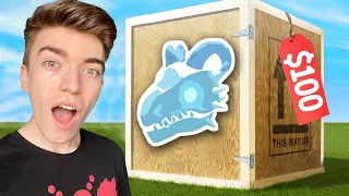 $100 Adopt ME MYSTERY BOX Unboxing! Roblox Adopt Me Pets In Real Life! Toys/Plushie