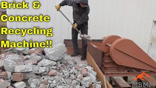 Brick & Concrete Recycling Machine