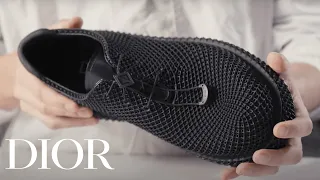 3D-printing Dior Men Winter 2023 footwear