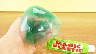 Magic Plastic LUFTBALLON AUS DER TUBE Experiment für Kinder | DIY Inspiration Kids Club
