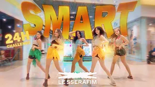 [K-POP IN PUBLIC | ONETAKE] LE SSERAFIM (르세라핌) - SMART [24h challenge] | dance cover by WMN